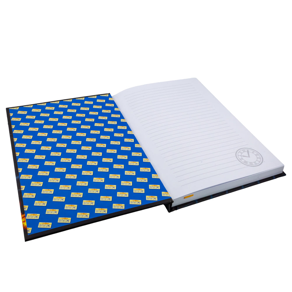 Premium Back To The Future-themed A5 Hardback Notebook
