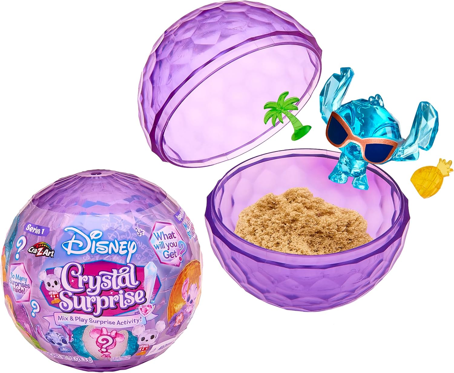 Disney Series 1 Crystal Surprise Mix & Play Collectible Capsules