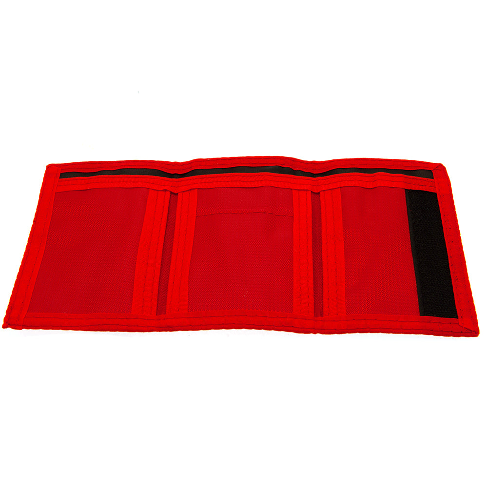 Fashionable Wales Fade Design Polyester Wallet for Everyday Use