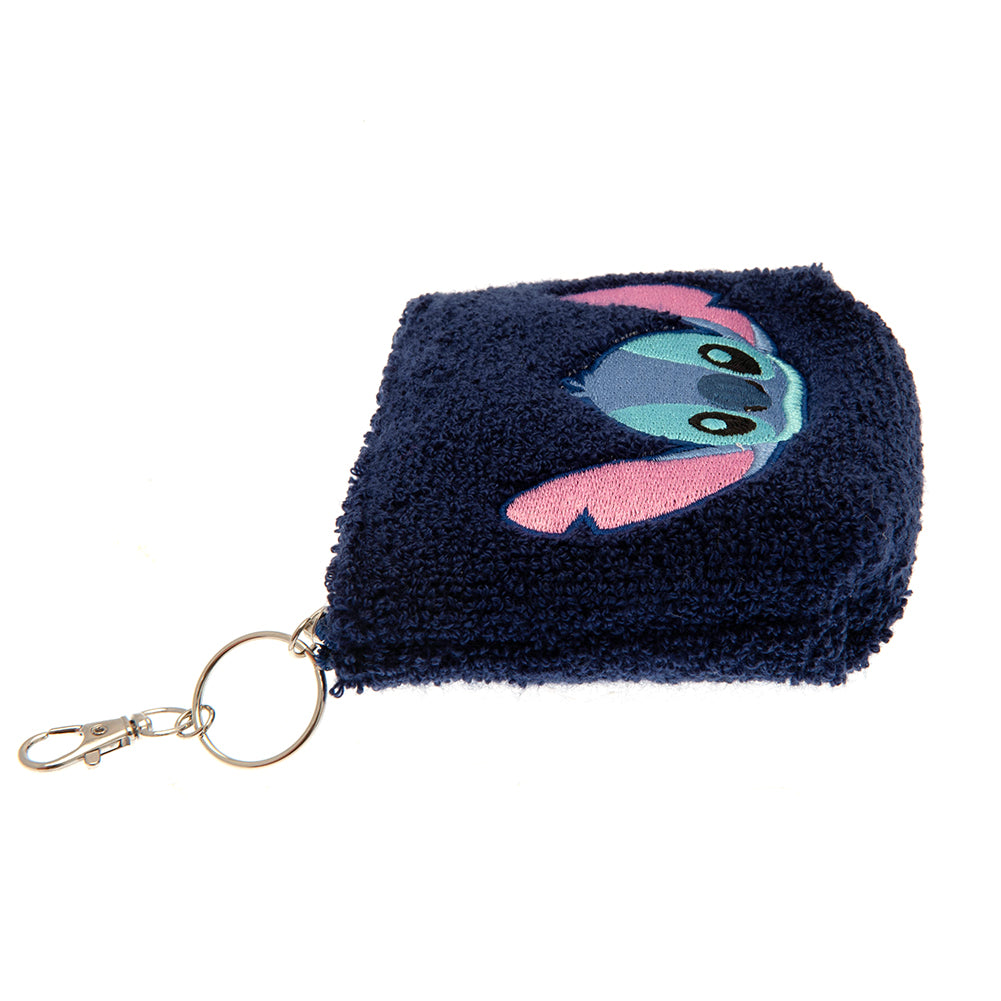 Lilo & Stitch Themed Miniature Zippered Purse Keyring for Collectibles and Everyday Use