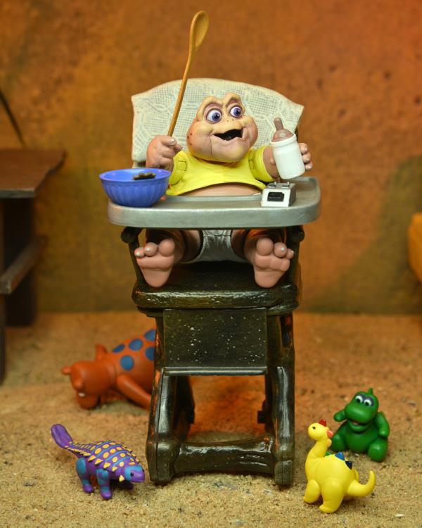 NECA Ultimate 7-Inch Scale Action Figure of Baby Sinclair from the Dinosaurs TV Series