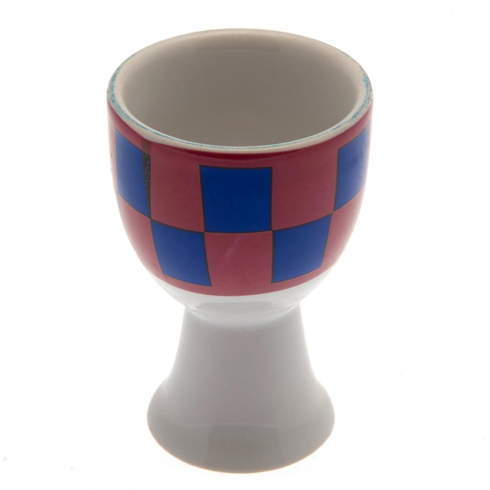 High - Quality Ceramic FC Barcelona Crest - Designed Egg Cup for Breakfast