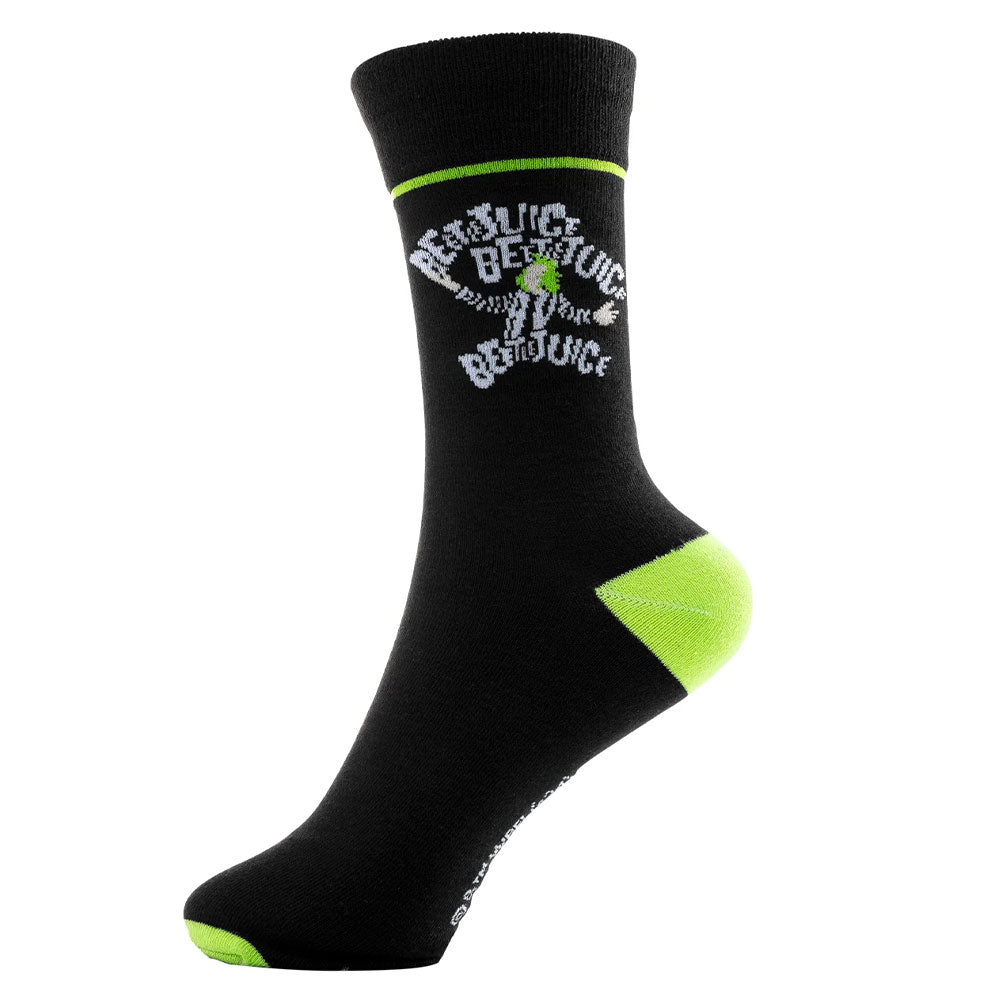Beetlejuice Themed Ceramic Mug and Cotton Sock Gift Set