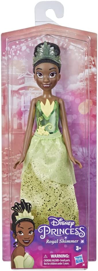 Disney Princess Fashion Royal Shimmer Tiana Doll for Kids' Imaginative Play