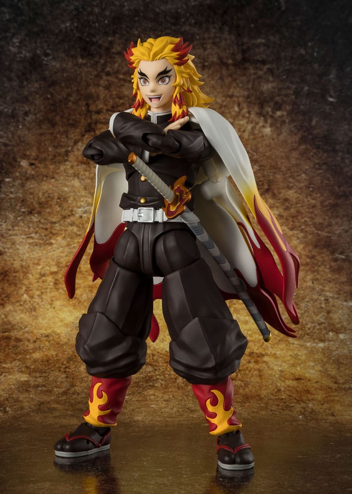 S.H.Figuarts 15cm Demon Slayer Kyojuro Rengoku Action Figure