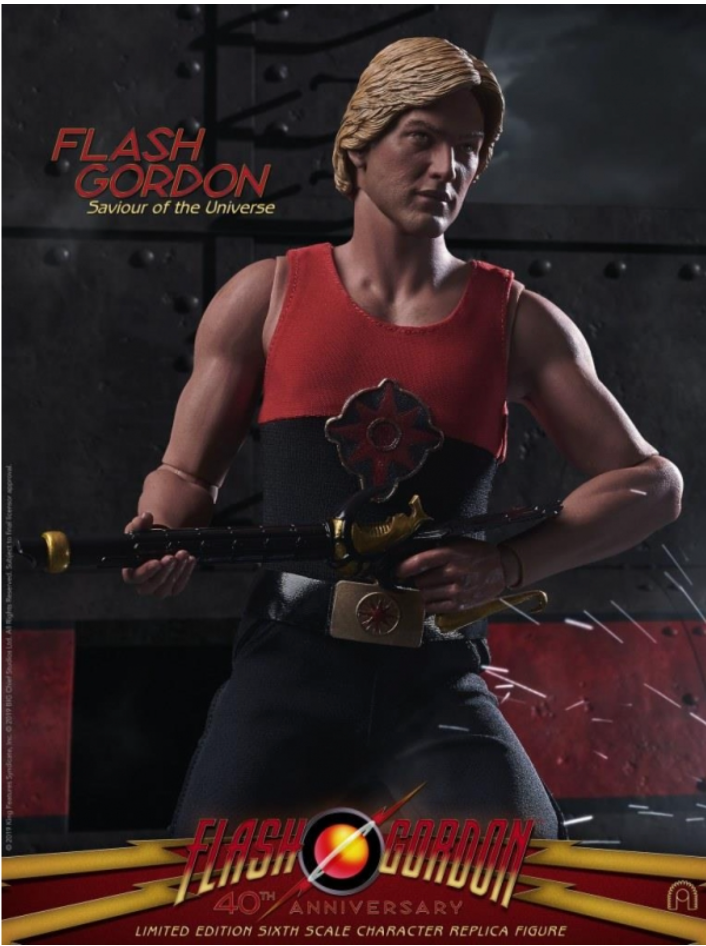 Big Chief Studios 1/6 Scale Exclusive Collector Figure of Flash Gordon