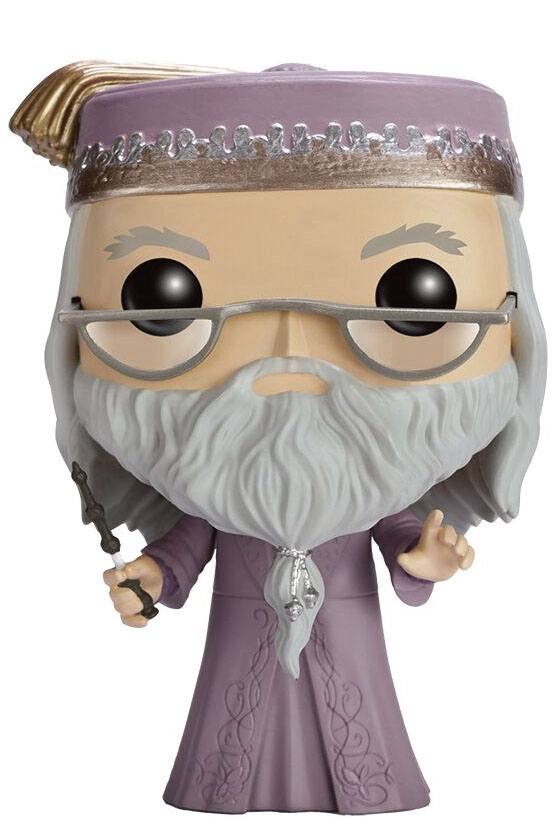 Collectible Harry Potter Funko POP! Vinyl Figure of Albus Dumbledore Holding His Magical Wand