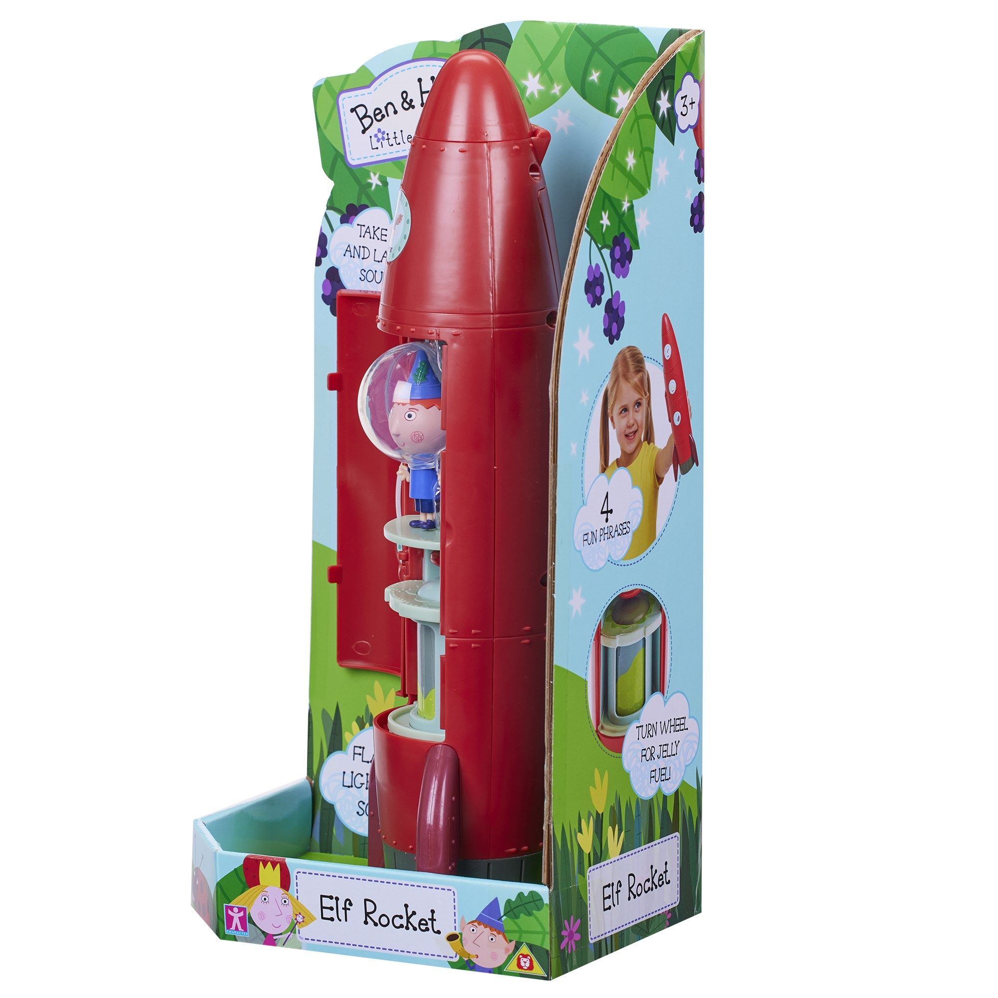 Ben & Holly's Magical Elf Rocket with Flashing Light and Sounds