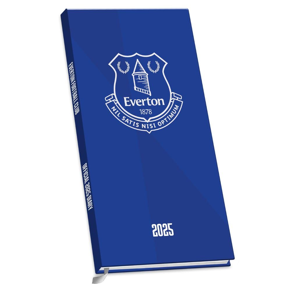 Everton Football Club Slim 2025 Weekly View Diary