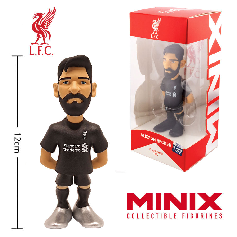 Collectible Liverpool FC MINIX Figurine of Alisson Becker, the Goalkeeper