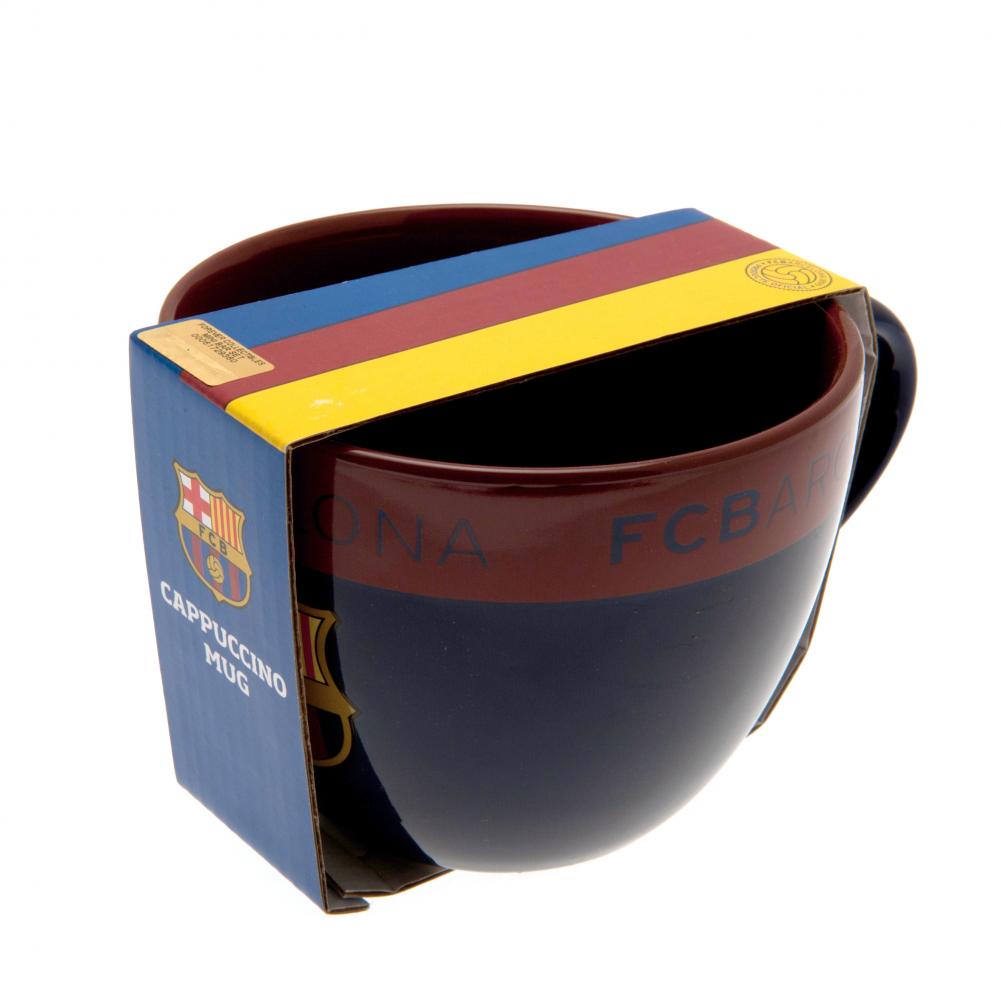 FC Barcelona Cappuccino Coffee Drinking Mug for Everyday Use