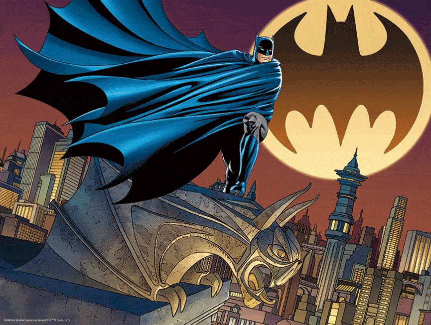 500 - Piece 3D Batman Comic Signal Image Puzzle