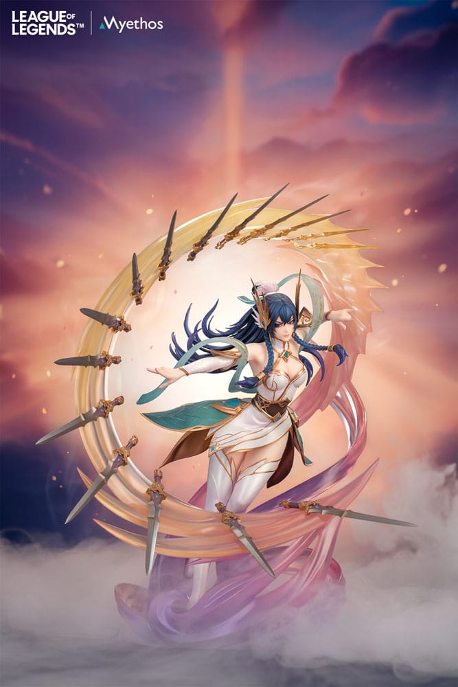 High - Quality 1/7 Scale Collectible Figure of Divine Sword Irelia from the Globally Renowned Game League of Legends