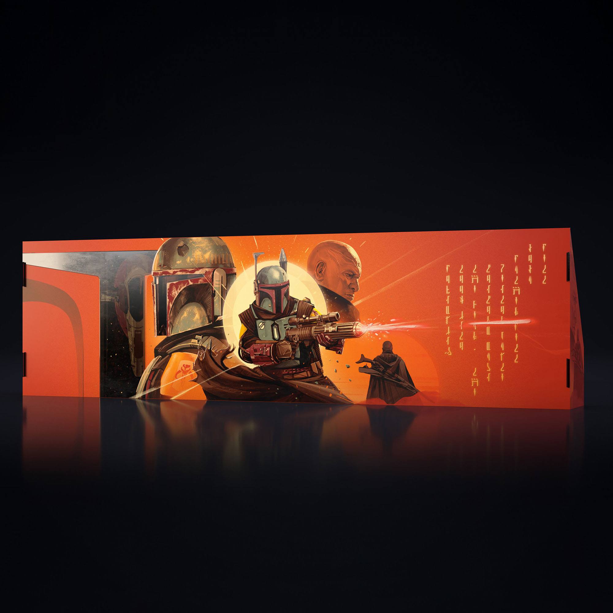 Limited Edition Nerf Star Wars Replica of Boba Fett's EE - 3 Dart - Firing Blaster Toy
