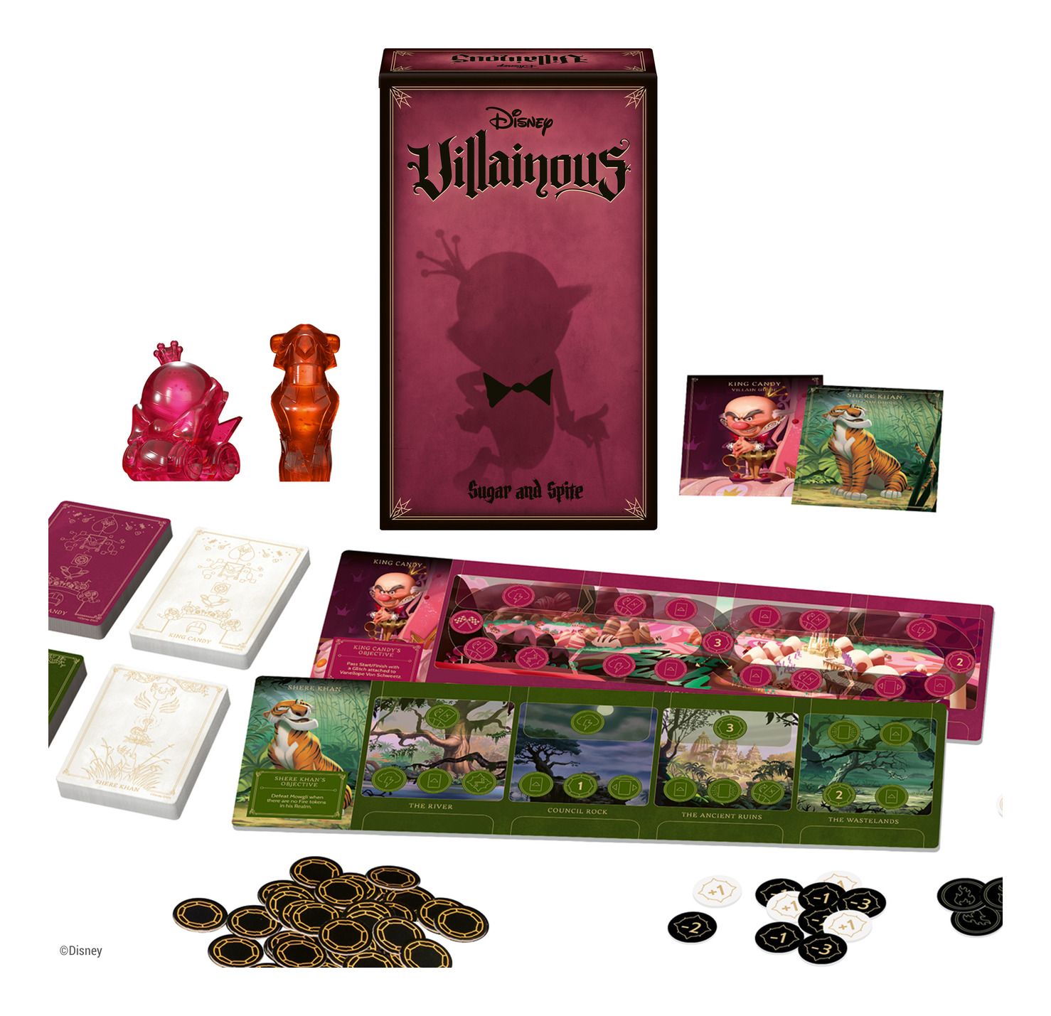 Disney Villainous Sugar and Spite Stand - Alone Expansion Card Game