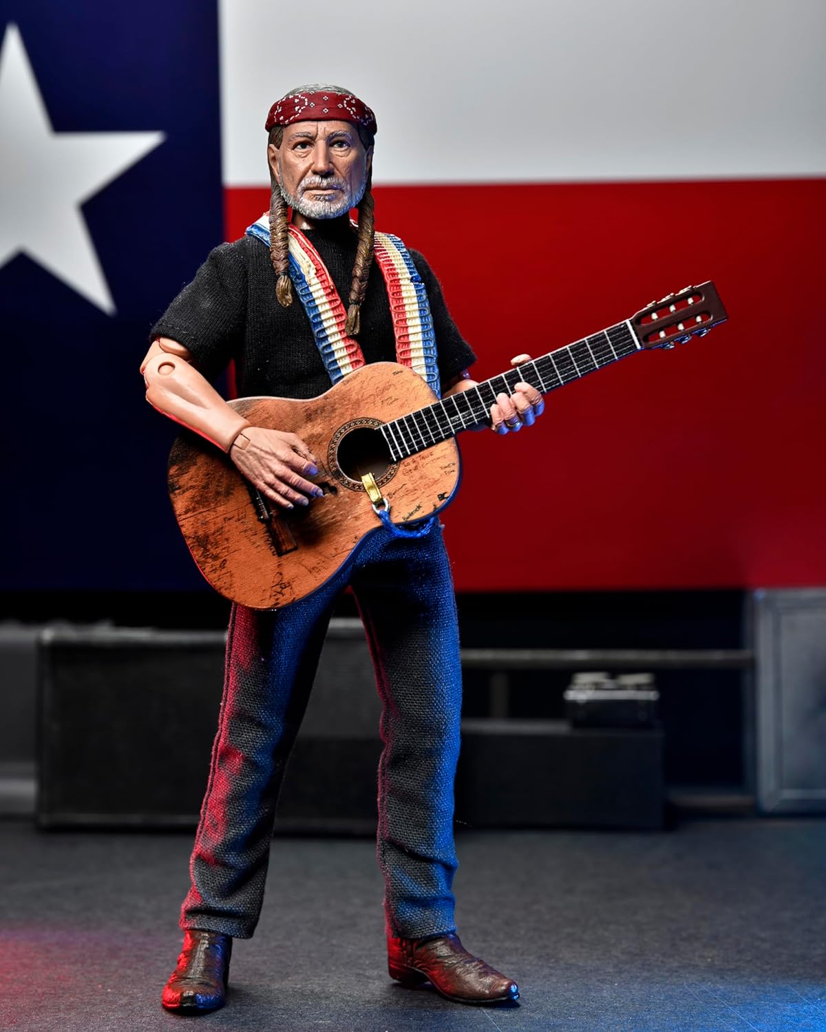 NECA 8 - Inch Clothed Willie Nelson Licensed Action Figure