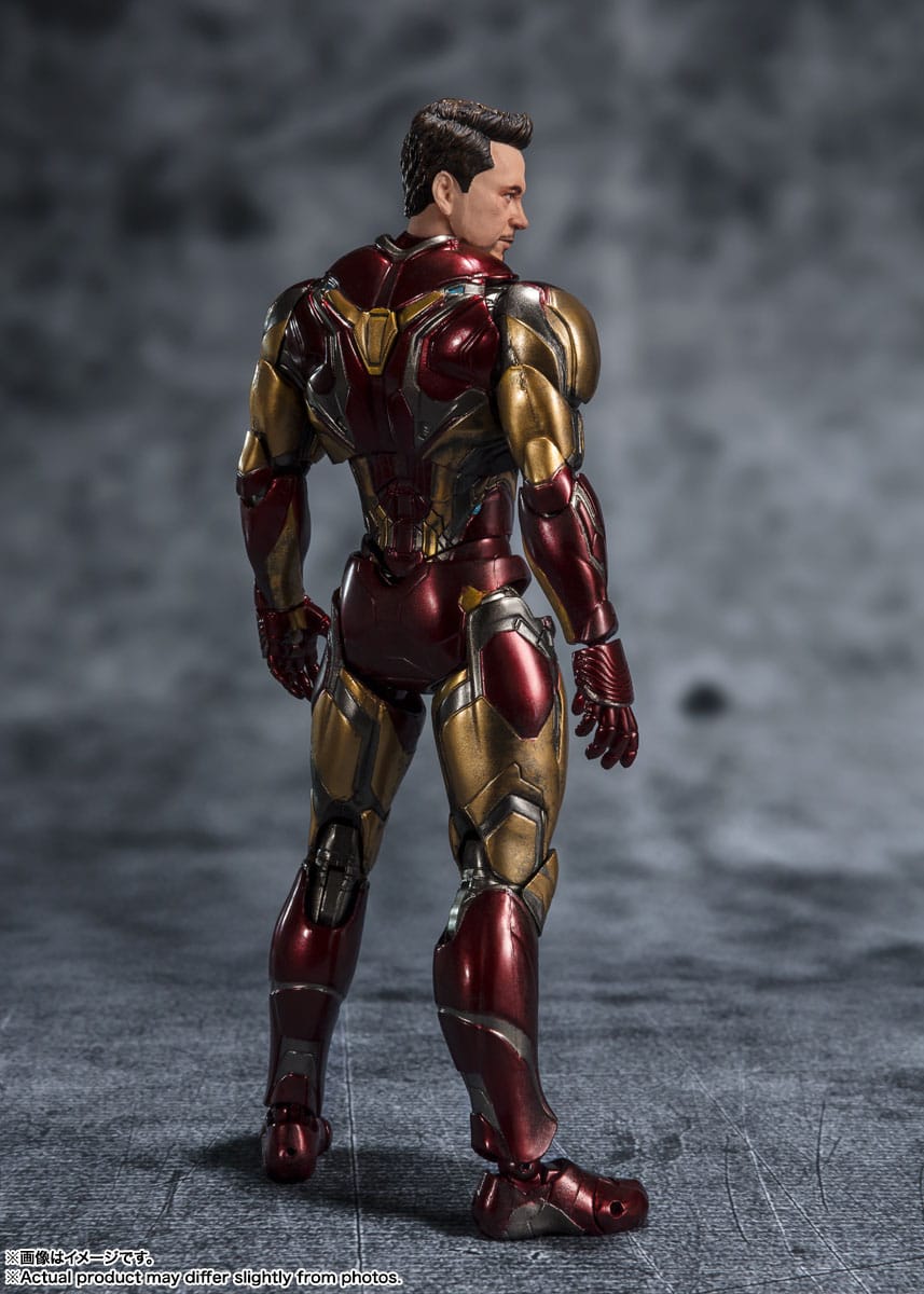 Avengers Endgame 2023 Five Years Later S.H. Figuarts Highly Detailed Iron Man Mk 85 Action Figure