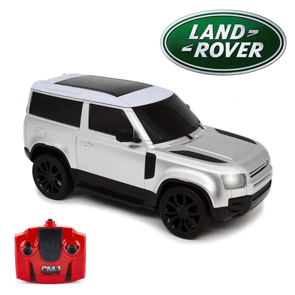 1:24 Scale Remote - Controlled Radio - Operated Land Rover Defender Toy Car