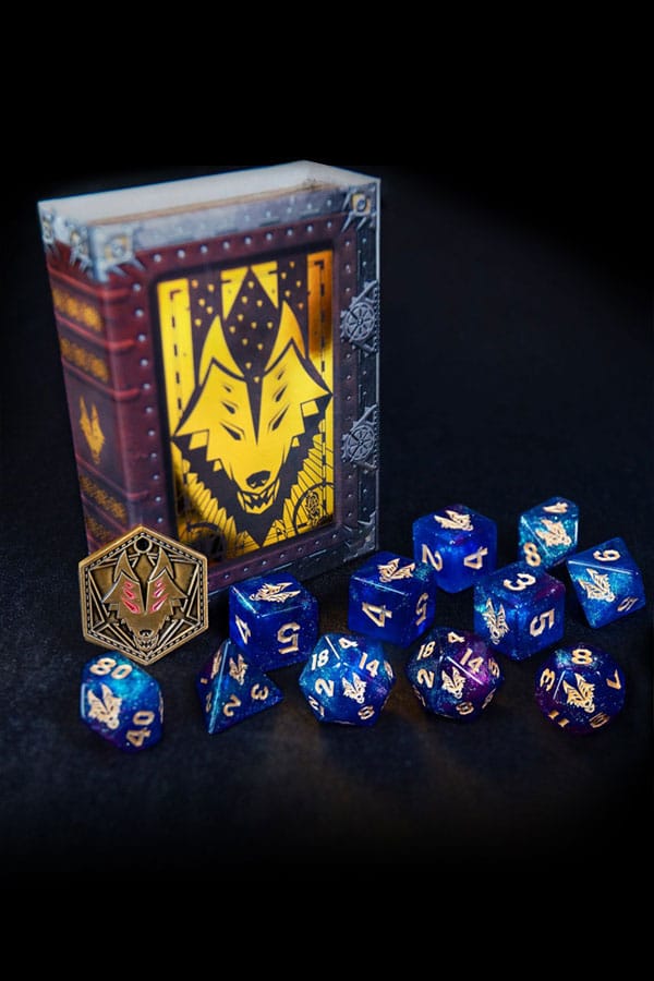 Dragon Age Dice Set for the Dread Wolf - High - Quality Polyhedral Gaming Dice