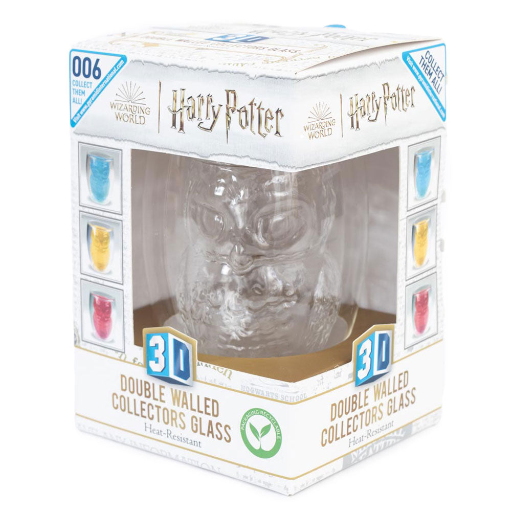 Magical 3D Harry Potter Hedwig Heat - Resistant Feature Glass
