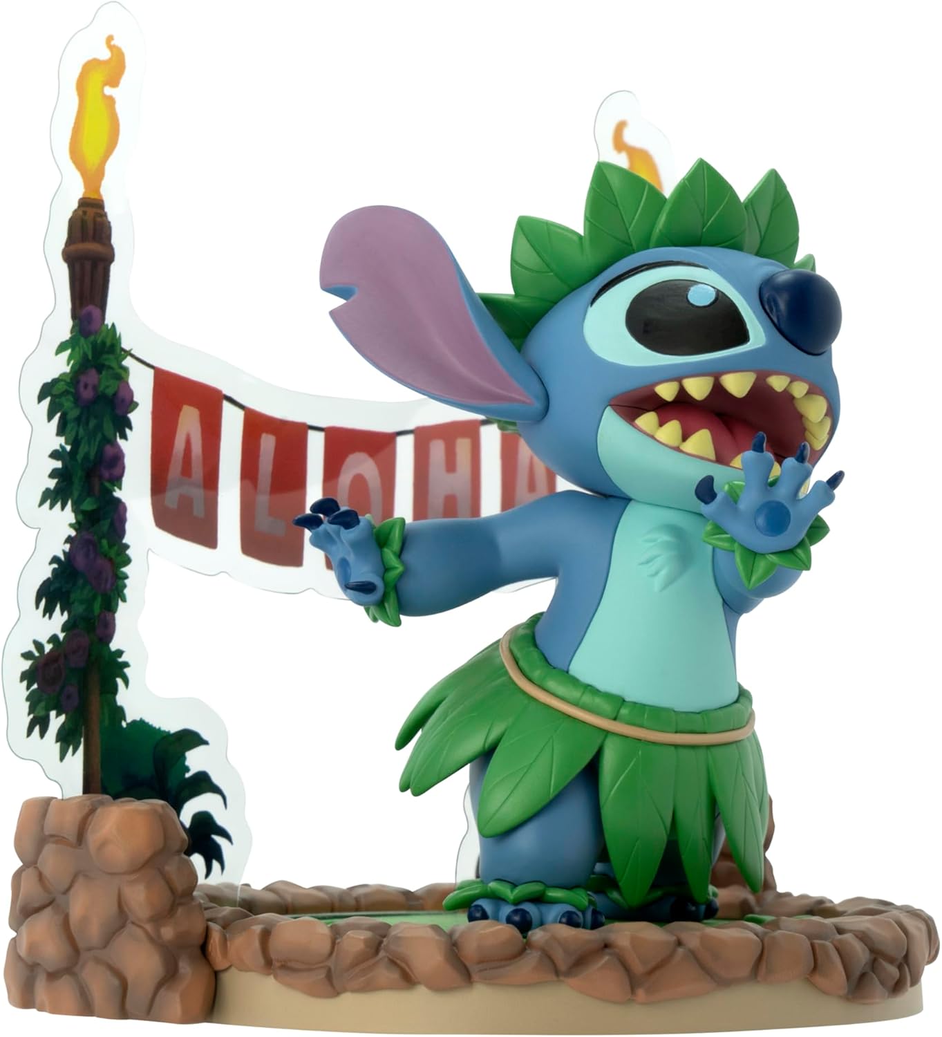 ABYstyle Studio's Disney Lilo & Stitch Stitch 10cm SG Hula Dance Figure