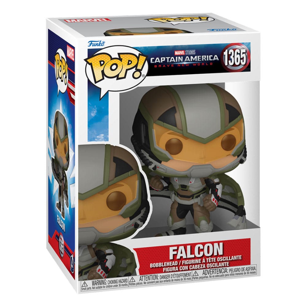 Marvel Studios Captain America Brave New World Collectible Falcon Funko POP! Vinyl Figure Toy