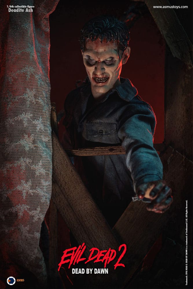 1/6 Scale Evil Dead 2: Dead by Dawn Authentic Deadite Ash Collectible Figure