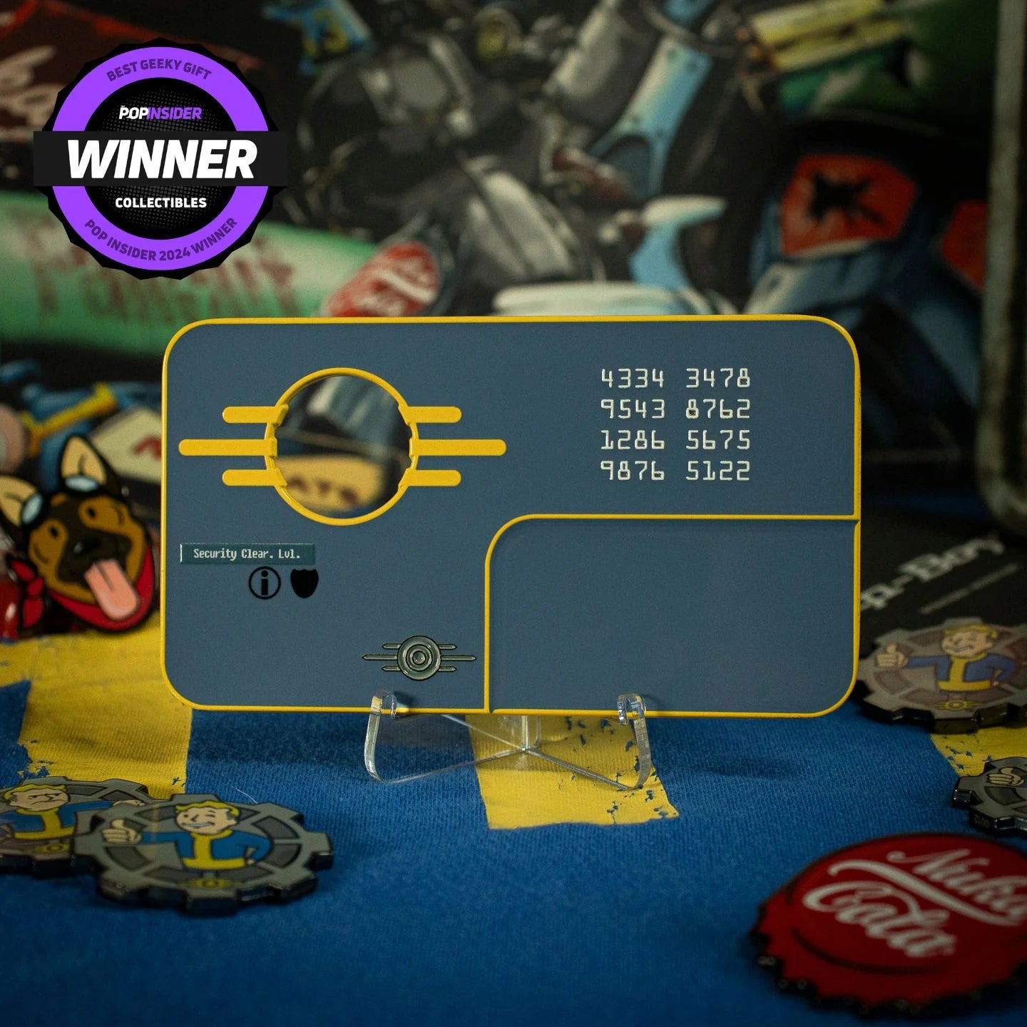 Limited Edition Fallout 4 Officially Licensed Security Keycard Replica
