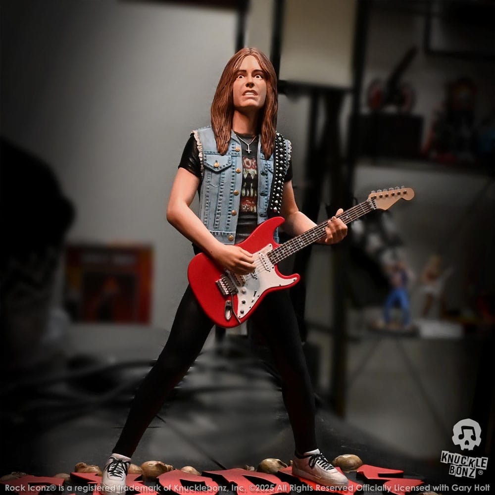 Limited Edition 1/9 Scale Exodus Rock Iconz Gary Holt Hand - crafted Statue