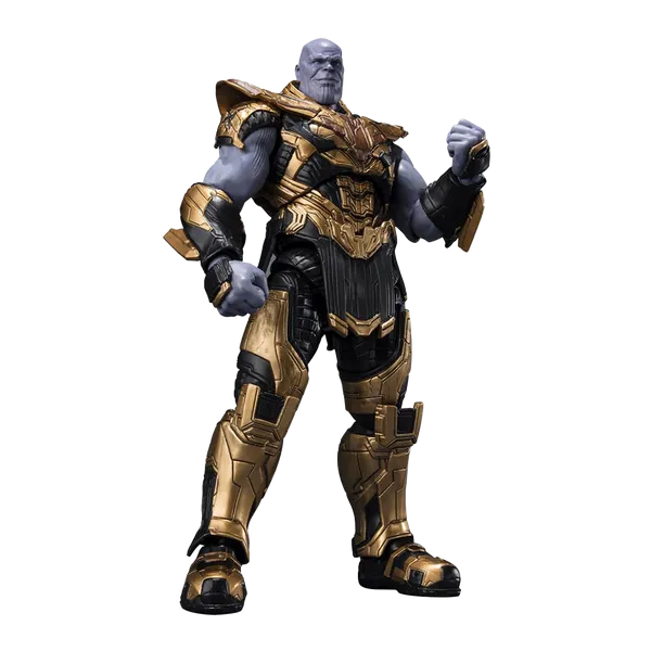 Avengers Endgame: The Infinity Saga Five Years Later (2023) S.H. Figuarts Collectible Thanos Action Figure for Marvel Fans