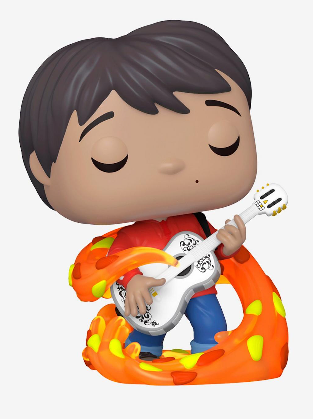 Exclusive Disney Pixar Coco Miguel Vinyl Funko Pop! Figure with Guitar That Glows In The Dark