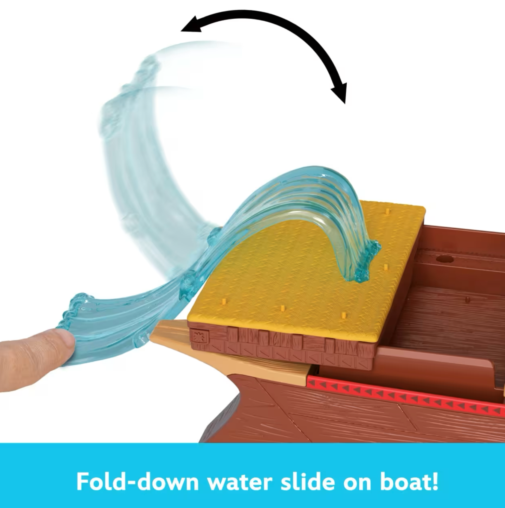 Disney Moana 2 Inspired Foldable Adventure Canoe Playset with Dolls