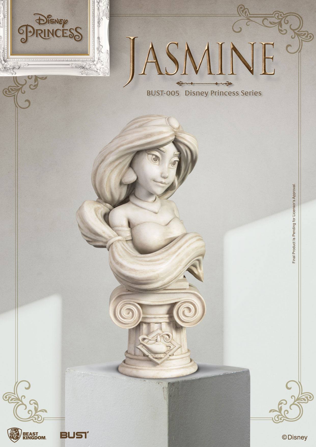 Beast Kingdom's Exquisite Disney Princess Series - Jasmine Bust Statue