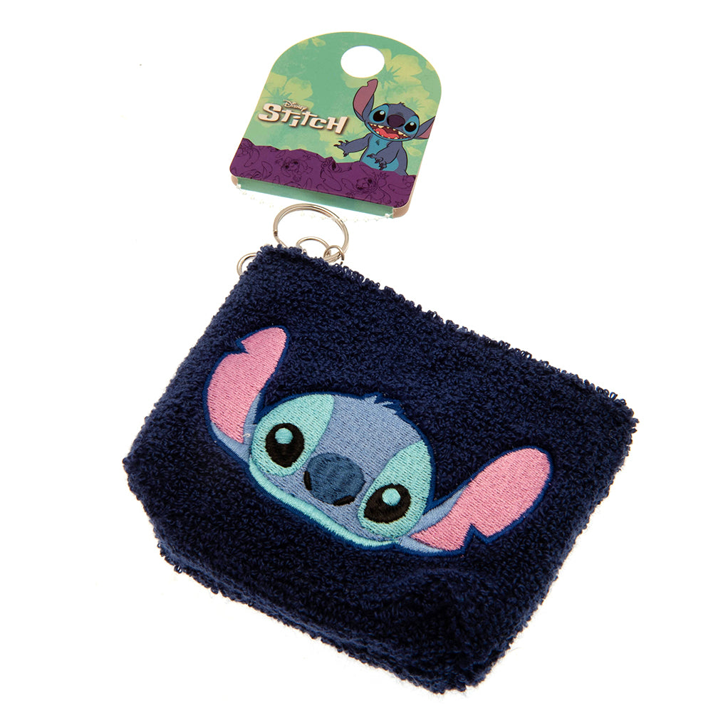 Lilo & Stitch Themed Miniature Zippered Purse Keyring for Collectibles and Everyday Use
