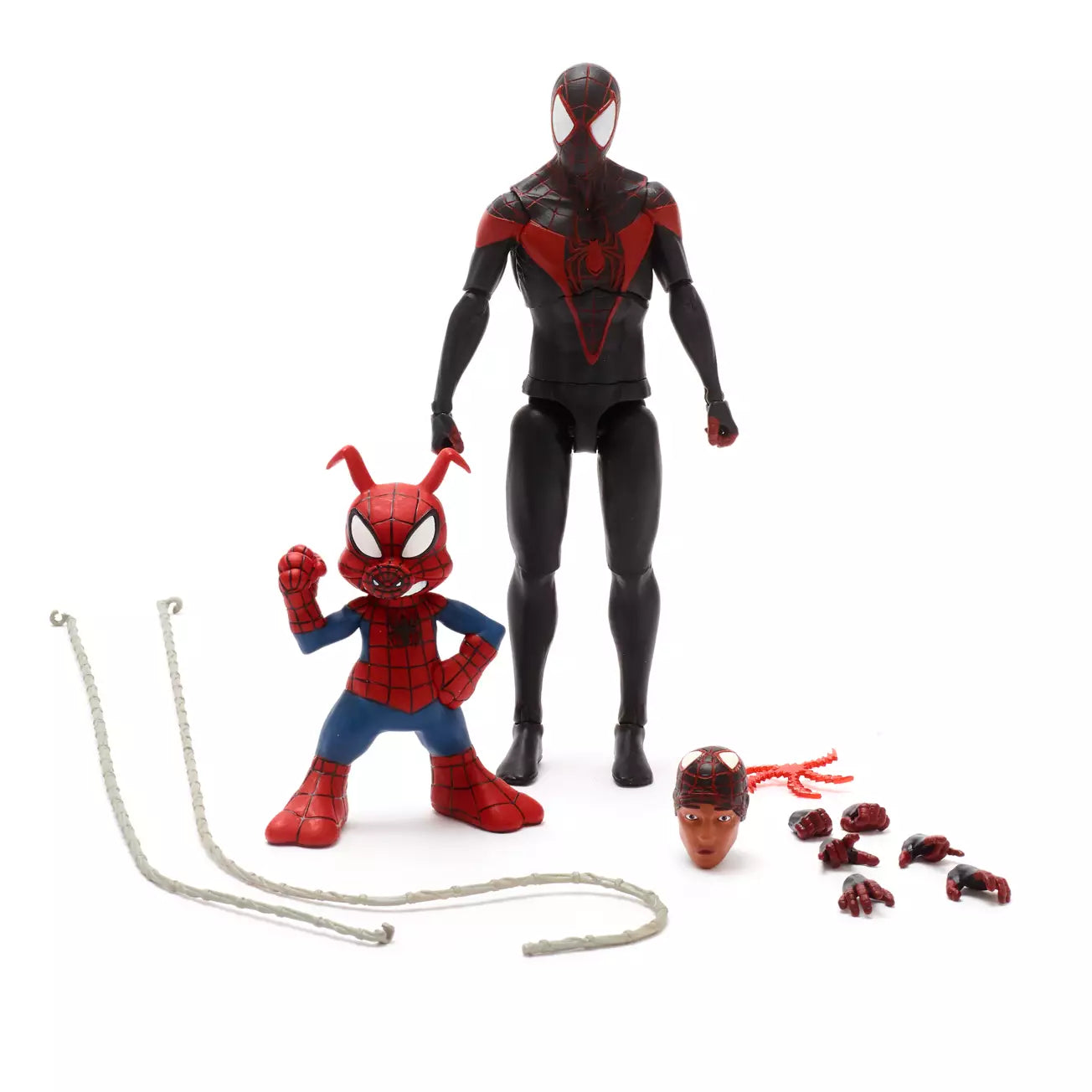 Exclusive Diamond Select Collector's Edition Miles Morales Spider - Man Action Figure Set