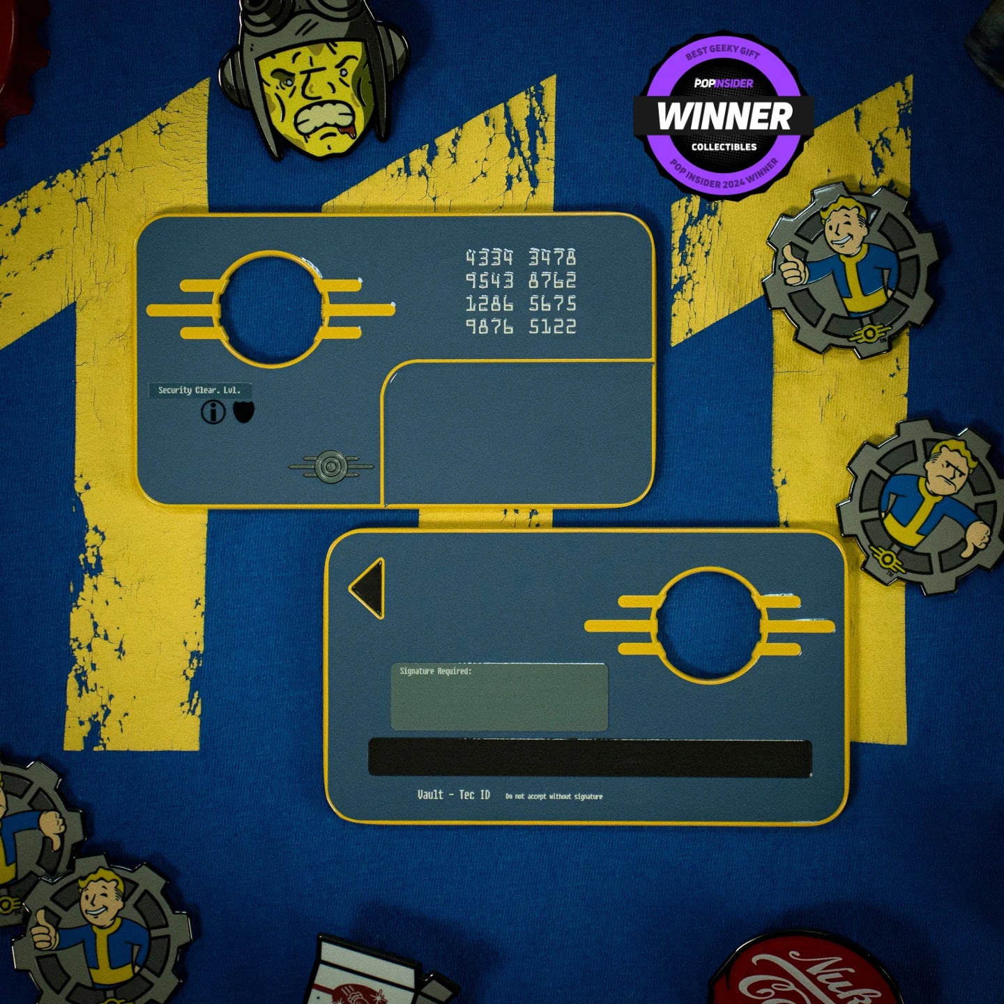 Limited Edition Fallout 4 Officially Licensed Security Keycard Replica