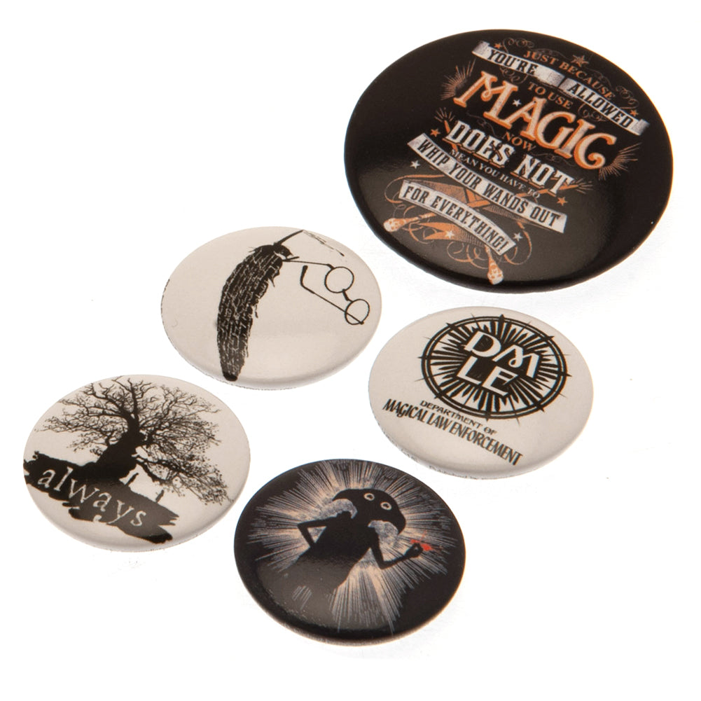 Magical Harry Potter Button Badge Collection with Eye - catching Designs