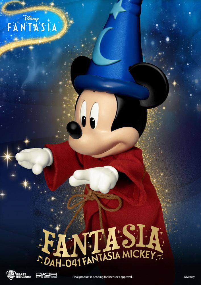 1/9 Scale Disney Classic Dynamic Action Heroes Mickey Fantasia Action Figure - Inspired by 'The Sorcerer's Apprentice'