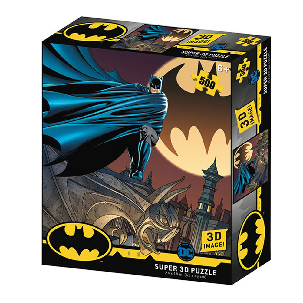 500 - Piece 3D Batman Comic Signal Image Puzzle