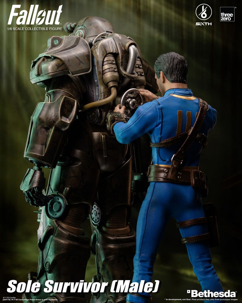 Fallout 4 Male Sole Survivor 1/6 Scale Collectible FigZero Action Figure