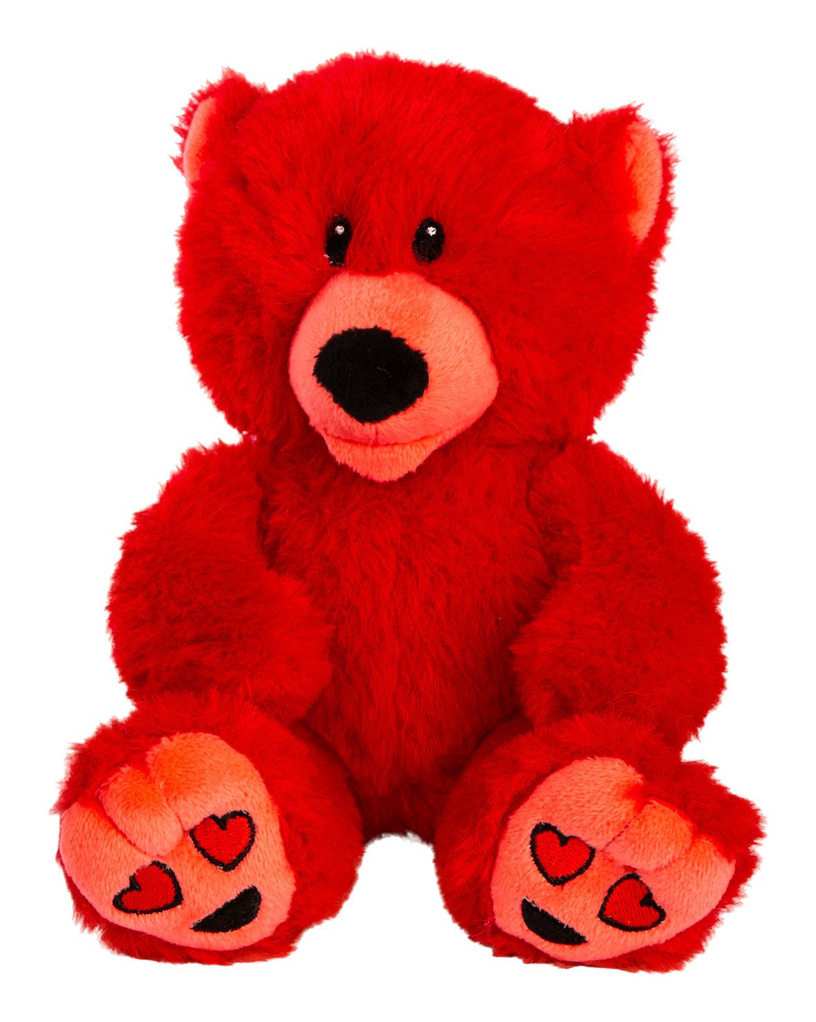 Mini Mood Bears Red Love Bear Fuzzy Plush Toy