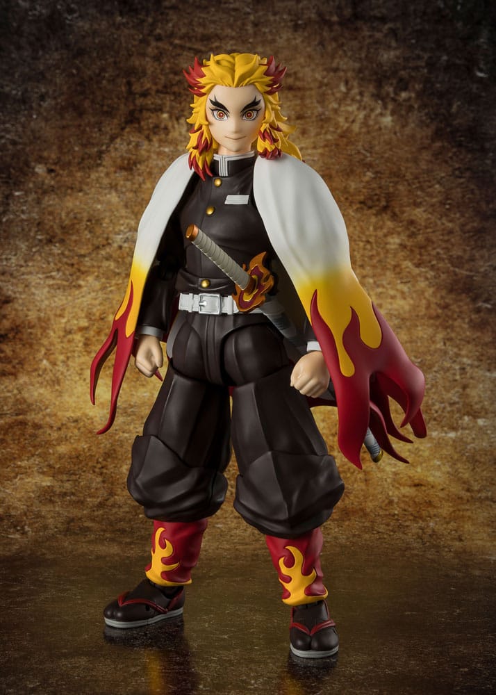 S.H.Figuarts 15cm Demon Slayer Kyojuro Rengoku Action Figure
