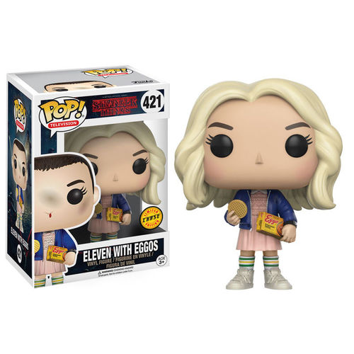 Stranger Things Stylized Eleven with Eggos Pop! Vinyl Figure - Chance of Chase Variant