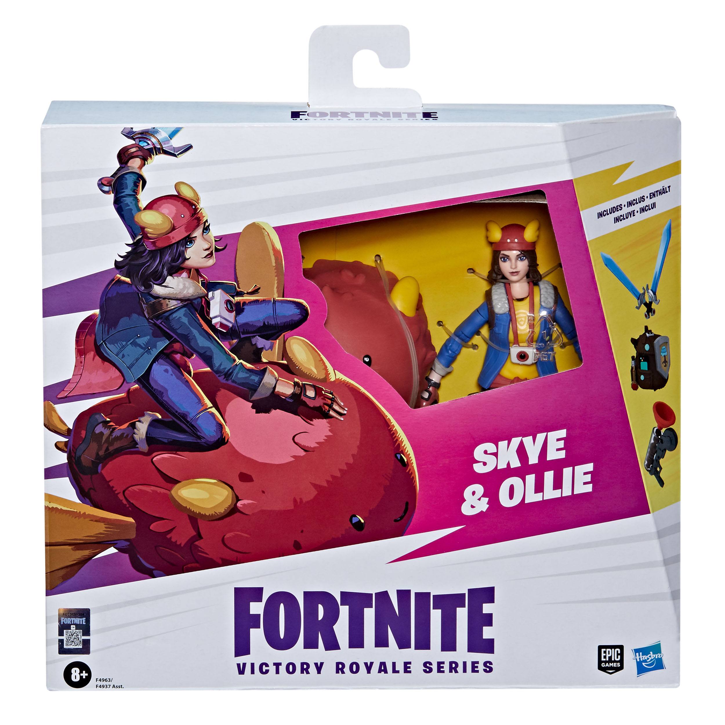 Hasbro 6-Inch Fortnite Victory Royale Series Skye & Ollie Action Figures