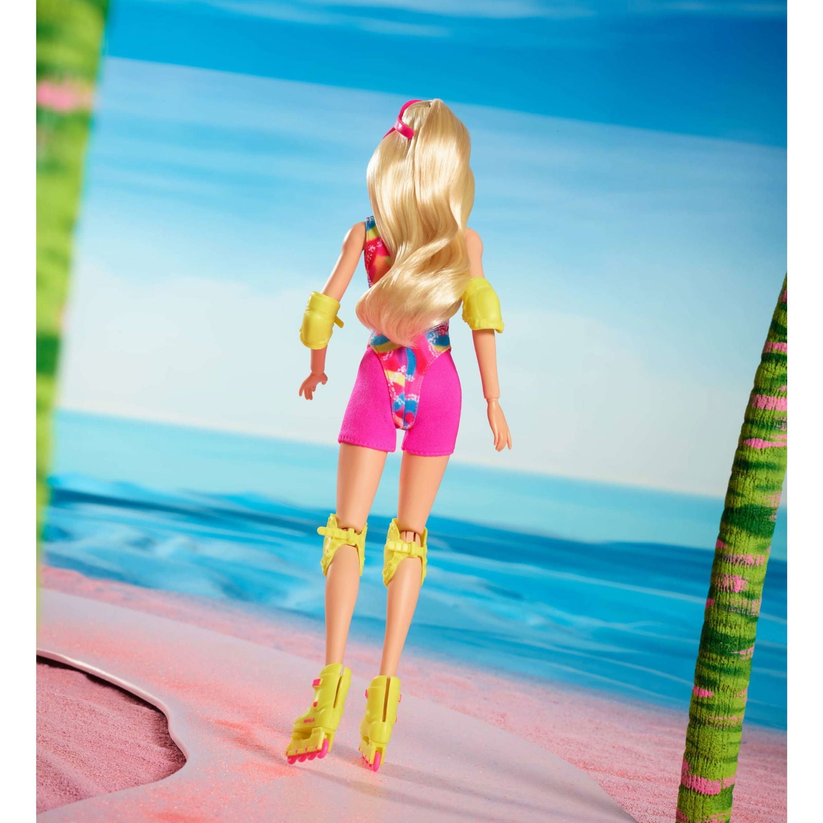 Margot Robbie Inspired Neon Inline Skating Barbie Doll from The Movie