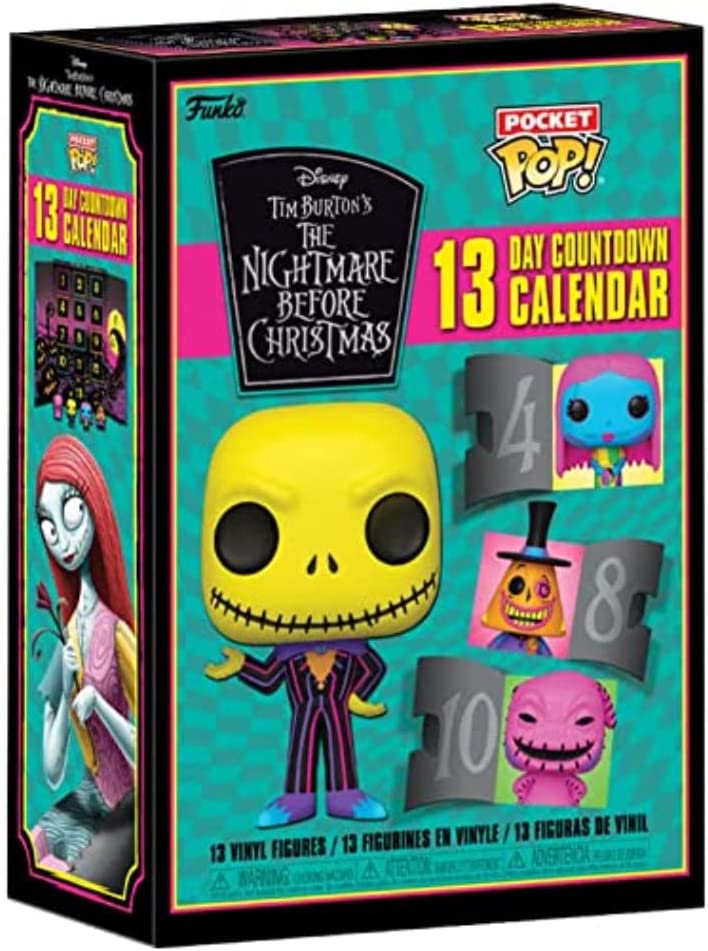 2022 Disney The Nightmare Before Christmas 13-Day Countdown Collectible Calendar