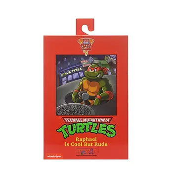 NECA 7 - inch Ultimate Action Figure of Cartoon Raphael from Teenage Mutant Ninja Turtles (VHS)