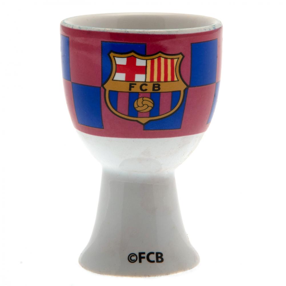 High - Quality Ceramic FC Barcelona Crest - Designed Egg Cup for Breakfast