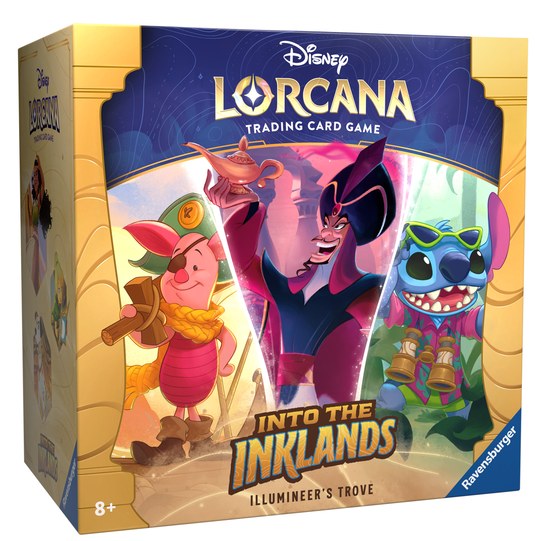 Disney Lorcana Trading Card Game: Into The Inklands Exclusive Illumineer’s Trove Collection Set for Card Collectors and Players