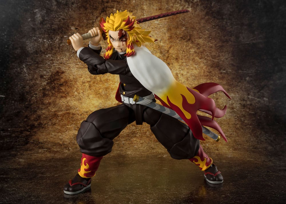 S.H.Figuarts 15cm Demon Slayer Kyojuro Rengoku Action Figure